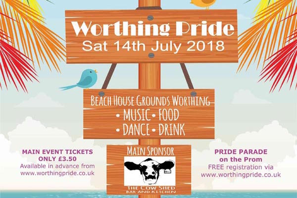 Worthing celebrates first Pride today!