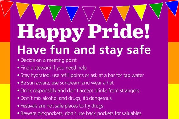 Enjoy a Happy, Safe and Respectful Brighton and Hove Pride