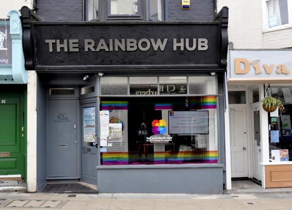 Rainbow Hub – progress and September opening times