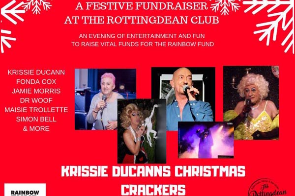 TONIGHT: Krissie DuCann’s Christmas Crackers Show @Rottingdean Club