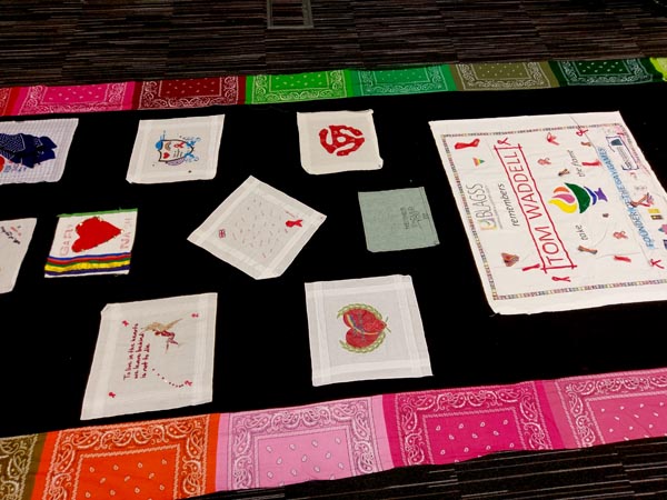 TODAY at B RIGHT ON LGBT+ Community Festival: Community HIV Quilt Care Workshop