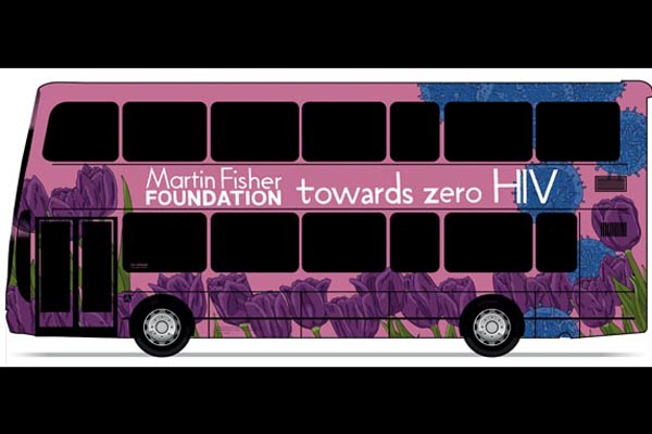 Martin Fisher Foundation bus to challenge HIV stimga