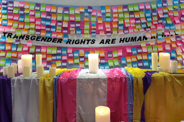 Reflections on Transgender Day of Remembrance in the city.