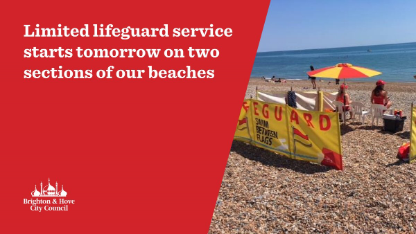 Council announce limited lifeguard service