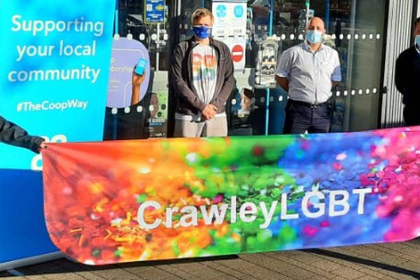 CrawleyLGBT to benefit from the Co-op’s Local Community Fund