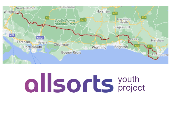 Dan and Emily to run South Downs Way for Allsorts
