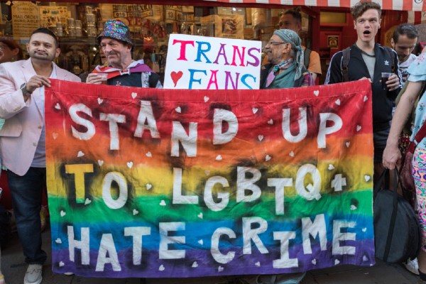 Anti-LGBTQ+ hate crimes at a record high after lockdown ends