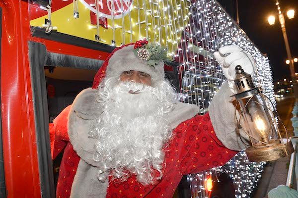Santa Bus raises more than £26k for Brighton & Hove charities, including LGBT Switchboard