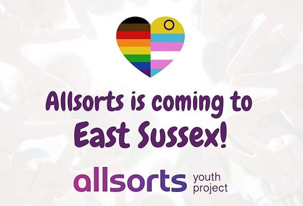 Allsorts Youth Project will be visiting The Nest in Hastings on Thursday, February 17