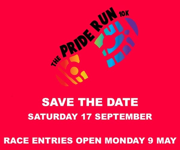 Pride Run 10k to return to London on Saturday, September 17