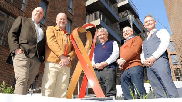 Galliard Apsley Partnership contributes £40,000 to Birmingham AIDS & HIV Memorial Fund