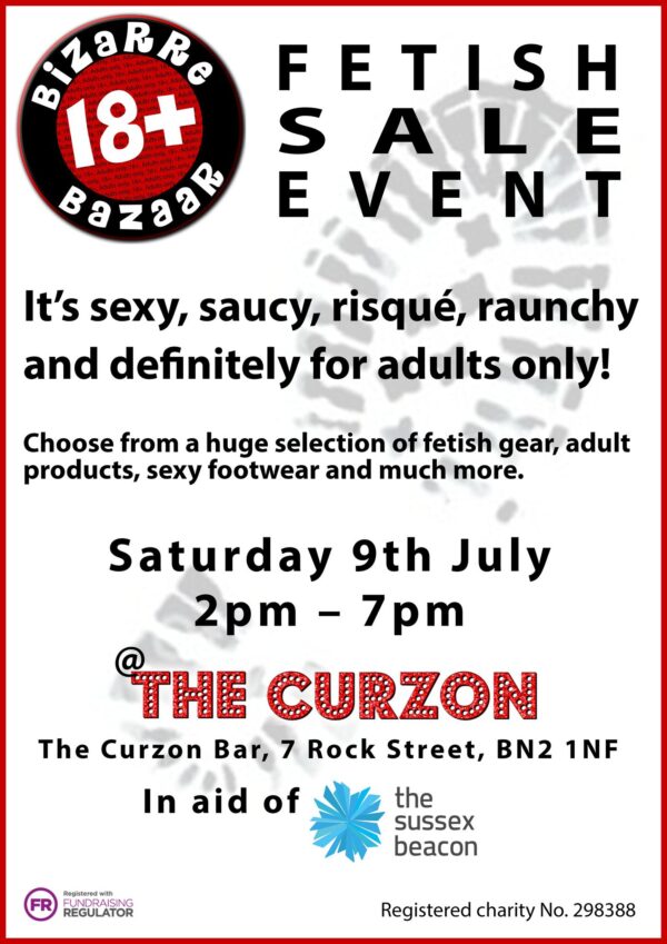 The Sussex Beacon’s ‘Bizarre Bazaar’ at The Curzon on Saturday, July 9
