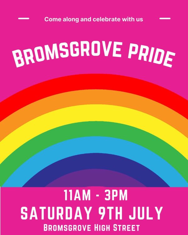 Bromsgrove Pride to return on July 9