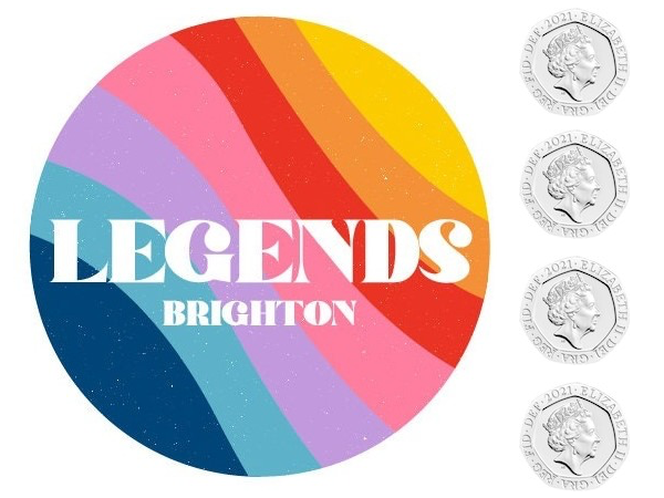 Legends Brighton to raise funds for Brighton Rainbow Fund today!