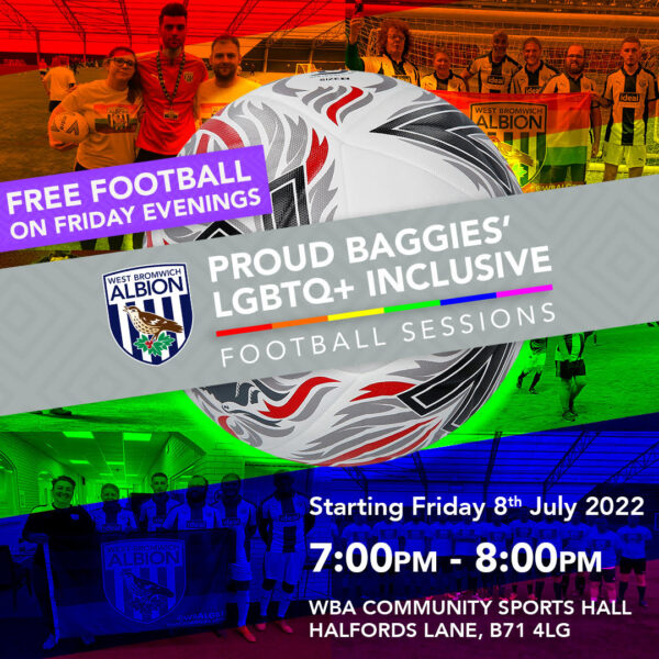 Proud Baggies launches LGBTQ+ inclusive football sessions