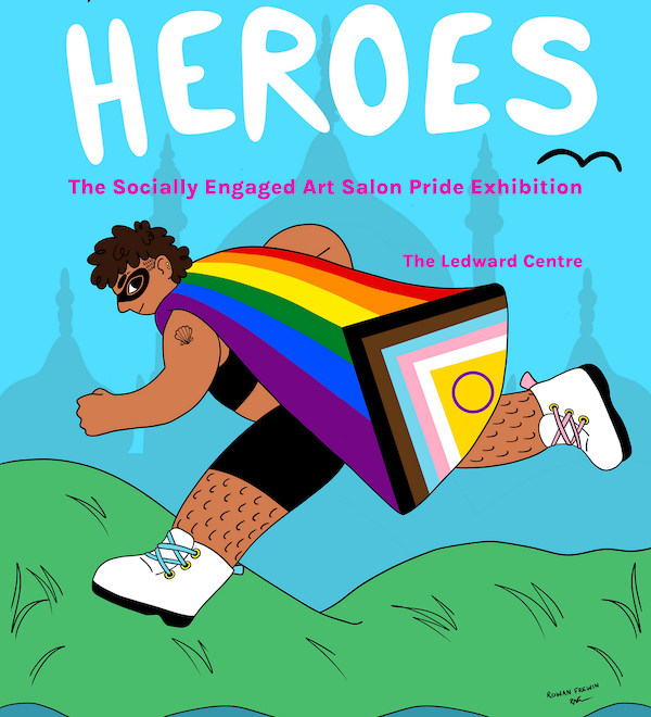 ‘Heroes’ – a new exhibition from Socially Engaged Art Salon at the Ledward Centre