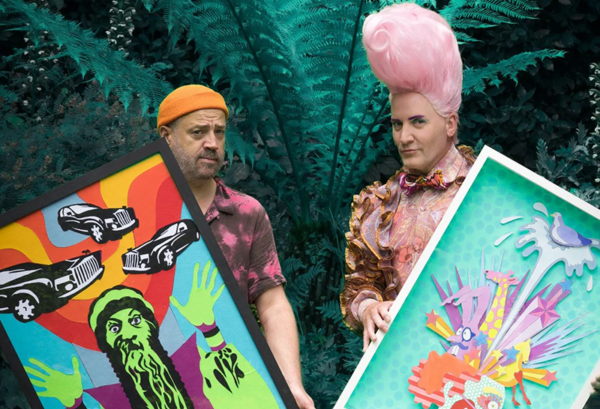 Boogaloo Stu and Ladypat to bring their eye-popping artworks to Brighton’s Jubilee Library in January 2023