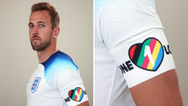 England and Wales will NOT wear the OneLove armband during the World Cup in Qatar