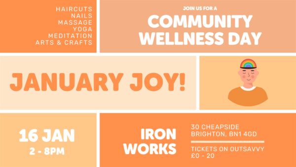 Brighton & Hove LGBTQ+ Switchboard to host community wellness day on Monday, January 16