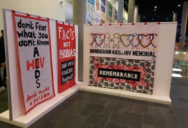 Birmingham’s HIV and AIDS ‘Cover Up Quilts’ exhibition opened by activist Jonathan Blake