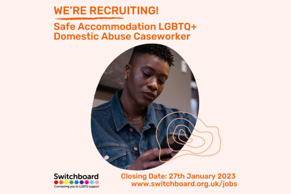 Brighton & Hove LGBTQ+ Switchboard is hiring!