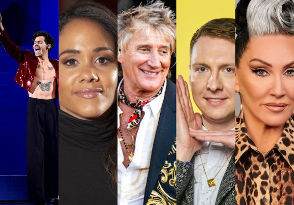 Joe Lycett, Harry Styles, Rod Stewart and Alex Scott among British LGBT Awards 2023 nominees