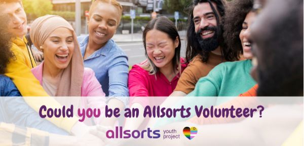 Allsorts Youth Project seeks volunteers for Brighton LGBT+ Youth Groups