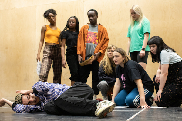 National Youth Theatre releases rehearsal images of new production ‘Bakkhai’ – a queer reimagining of the Ancient Greek classic.