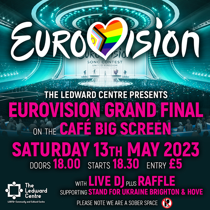 The Ledward Centre to host three Eurovision Watch Parties