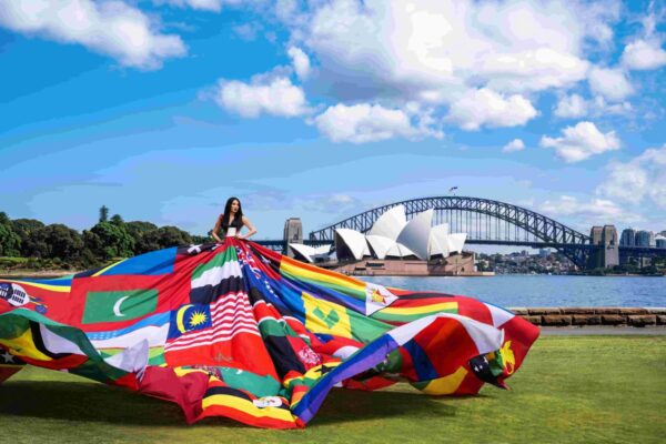 Sunderland to welcome iconic Amsterdam Rainbow Dress – made of the 68 flags of nations where homosexuality is illegal