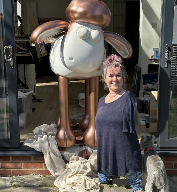 Artist Alison Lapper MBE joins Martlets’ Shaun by the Sea art trail