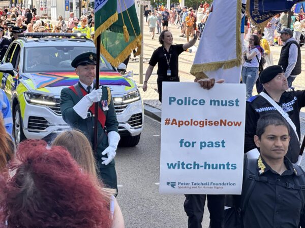 West Midlands Chief Constable confronted at Birmingham Pride over historic “LGBTQ+ witch-hunts”