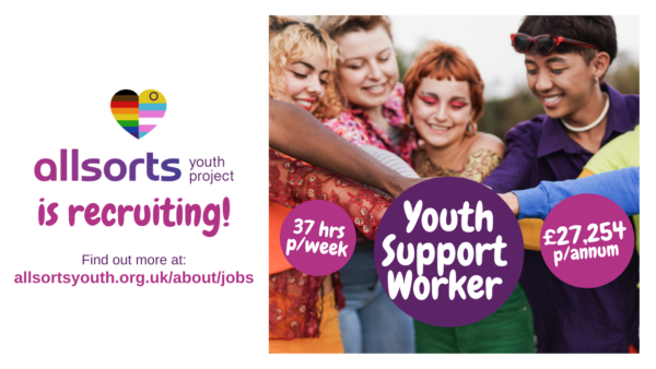Allsorts Youth Project seeks Youth Support Worker
