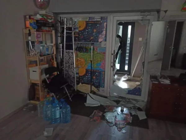 Photos released after community centre that has become a lifeline for LGBTQ+ Ukrainians is broken into and vandalised