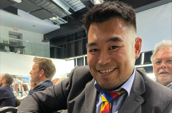Birmingham Bulls LGBTQ+ rugby team captain Andy Tsui wins Rugby Writers Lifetime Achievement award following Union Cup success