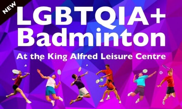 LGBTQ+ Badminton launches at King Alfred Leisure Centre