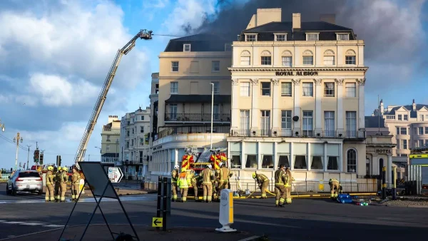 “We want to save as much of this iconic, heritage building as possible.” Brighton & Hove City Council releases update following Royal Albion Hotel fire