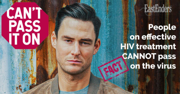 New data shows levels of HIV awareness “still stuck in the 1980s”, as EastEnders’ HIV storyline reaches landmark moment