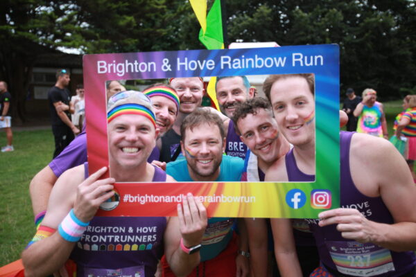 Brighton & Hove Frontrunners’ Rainbow Run raises £3,500 for Brighton & Hove’s LGBTQ+ communities