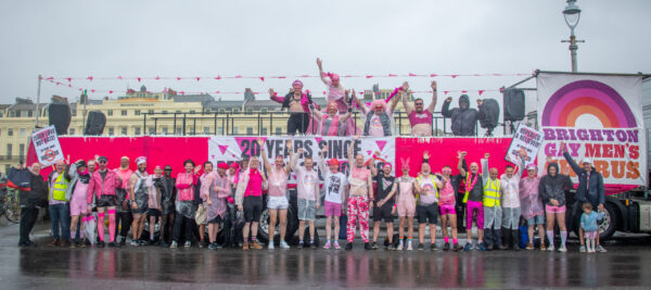 Brighton Gay Men’s Chorus: shoulder to shoulder with community groups at Brighton & Hove Pride