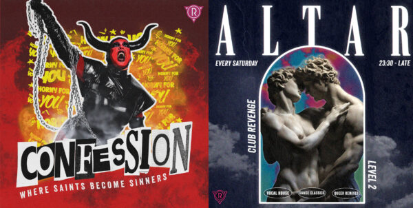 Club Revenge announces brand new club night, Confession – a safe space for the queer community to celebrate pure indulgence