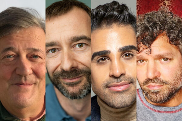 Stephen Fry, Dr Ranj Singh, Charlie Condou and Matt Jameson join forces for male modern slavery campaign