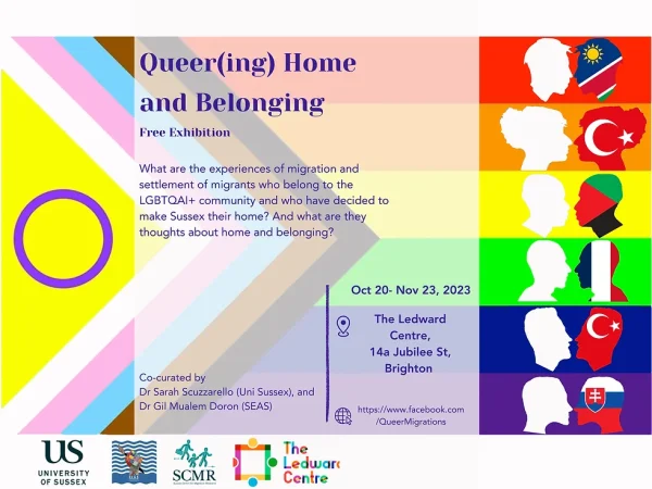 Queer(ing) Home and Belonging: new exhibition at Ledward Centre presents artworks created by Sussex-based LGBTQ+ migrants