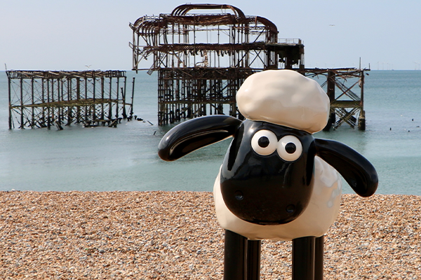 Time to say baa-bye – farewell weekend for city’s Shaun by the Sea trail