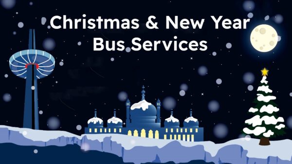 Brighton & Hove Buses announces Christmas and New Year bus schedule