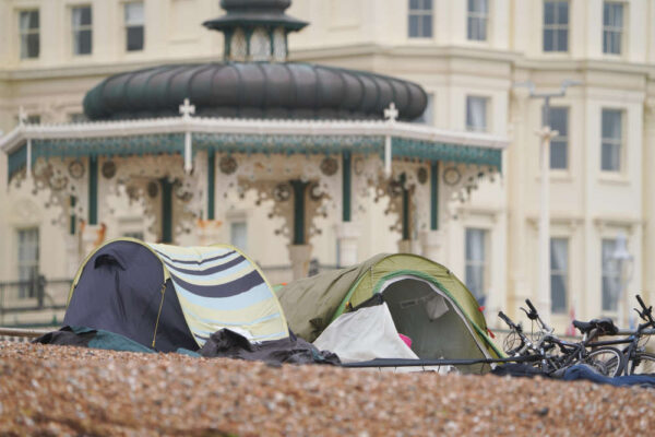 Shelter research shows 29,500 homeless in the South East, including over 3,000 in Brighton & Hove