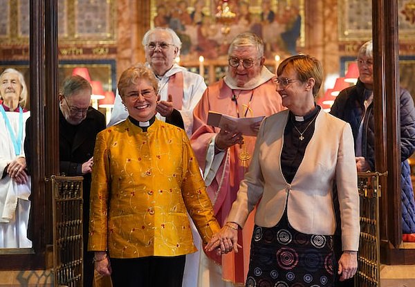 Lesbian priest couple among first same-sex partnerships to be blessed in the Church of England