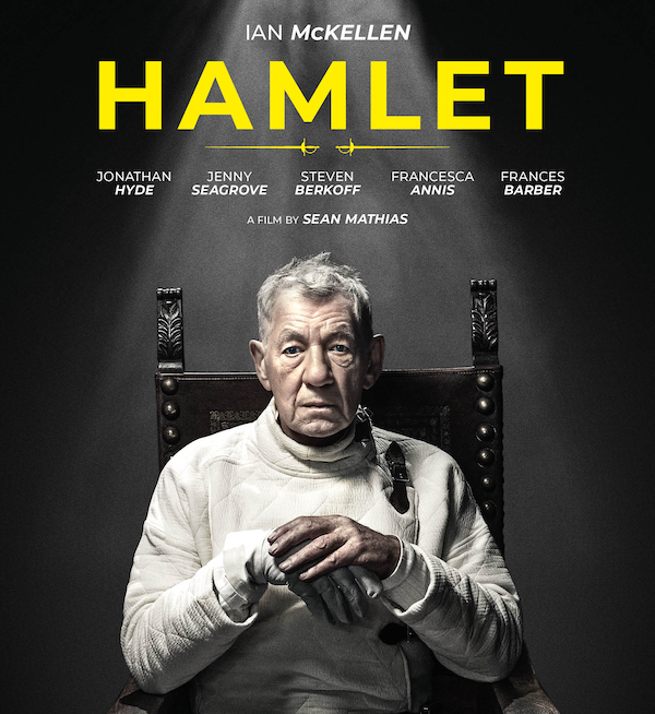 Psychological thriller adaptation of Hamlet, featuring all-star cast including Ian McKellan, heading to UK cinemas for one night only in February 2024