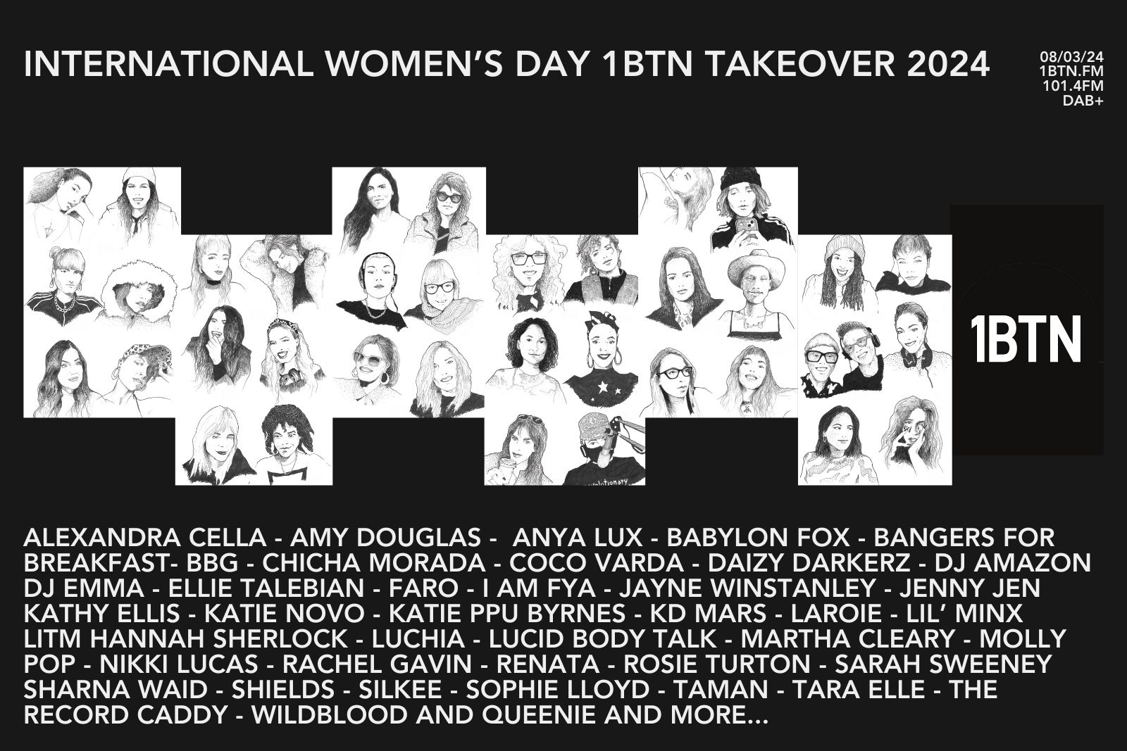 1BTN’s International Women’s Day Takeover to return on March 8 – bigger, bolder and better than before