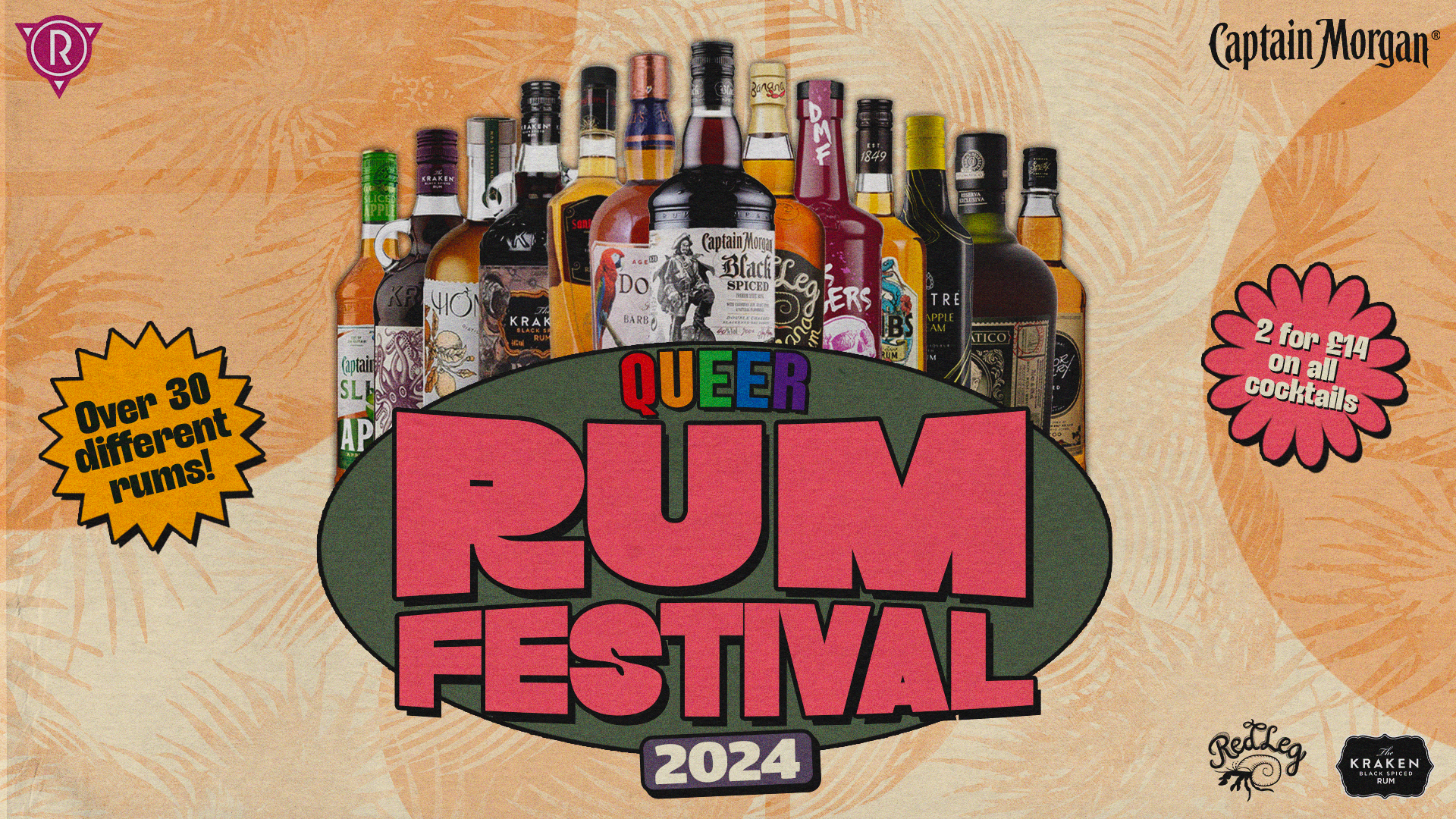 R-Bar announces first ever QUEER RUM FESTIVAL